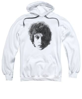 Black Bob Dylan Symbol Eye and Crown_MA3124 Hoodie Hoody Sweater 